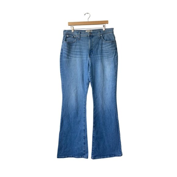 Madewell The Perfect Vintage Flare Jean Size 31 Stretch High Rise Medium Wash - Picture 4 of 13